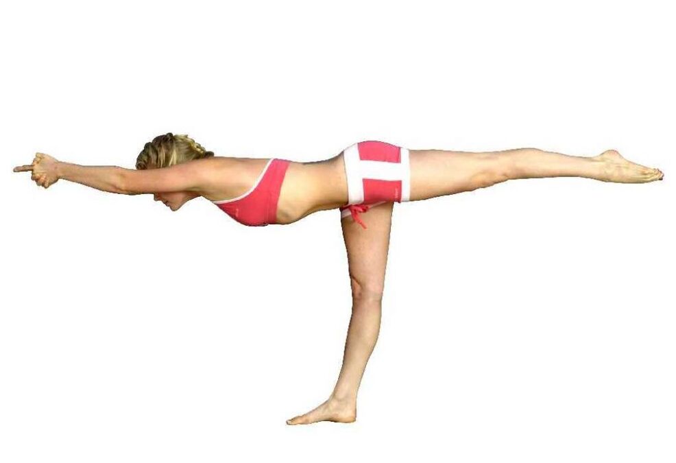 Equilibrar nunha perna cunha inclinación axudarache a perder peso